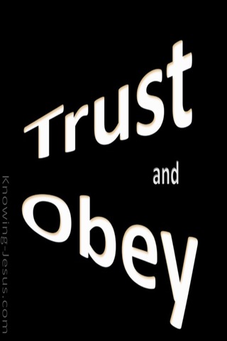 TRUST And Obey (black)